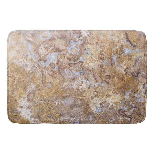 Marble pattern background bath mat (Front)