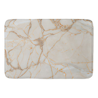 Marble Pattern Bath Mat