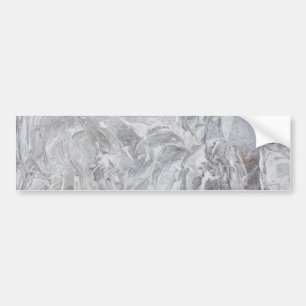 Marble pattern bumper sticker
