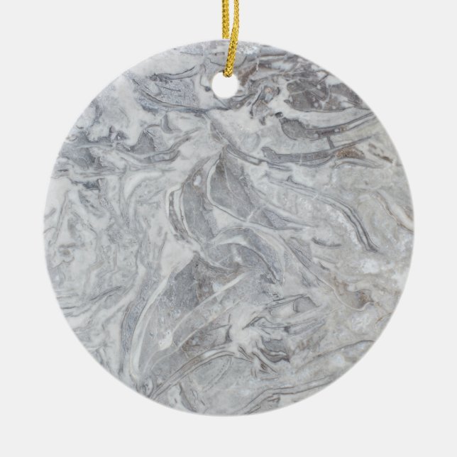 Marble pattern ceramic tree decoration (Front)