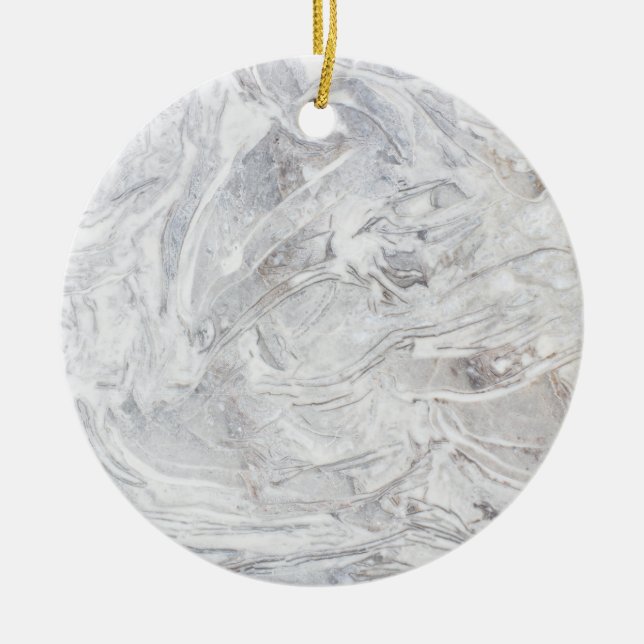 Marble pattern ceramic tree decoration (Front)