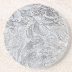Marble pattern coaster