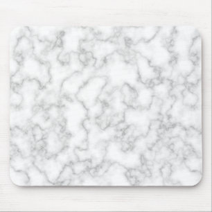 Marble Pattern Grey White Marbled Stone Background Mouse Mat