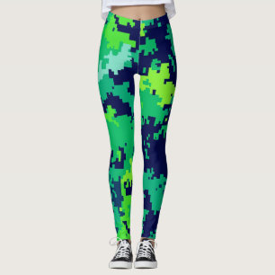 Marble pattern leggings
