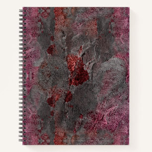 Marble pattern notebook