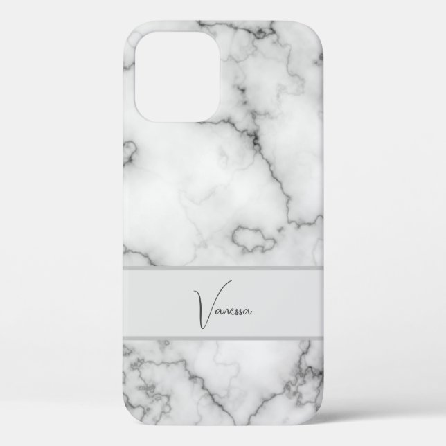 Marble Pattern Personalisation Case-Mate iPhone Case (Back)