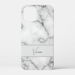 Marble Pattern Personalisation iPhone 12 Mini Case