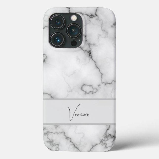 Marble Pattern Personalisation Case-Mate iPhone Case (Back)