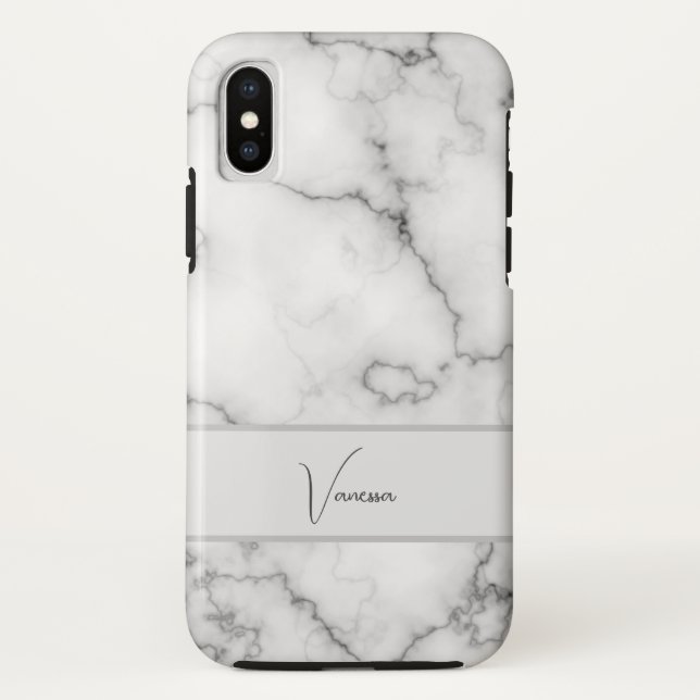 Marble Pattern Personalisation Case-Mate iPhone Case (Back)