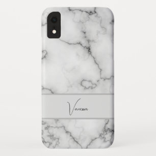 Marble Pattern Personalisation iPhone XR Case