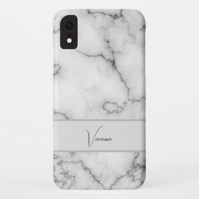 Marble Pattern Personalisation Case-Mate iPhone Case (Back)