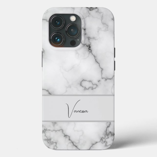 Marble Pattern Personalisation Case-Mate iPhone Case (Back)