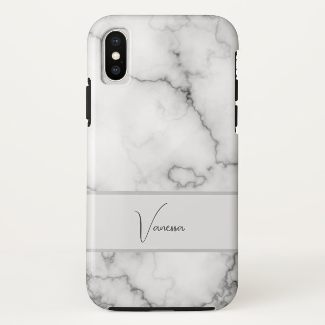 Marble Pattern Personalisation Case-Mate iPhone Case (Back)