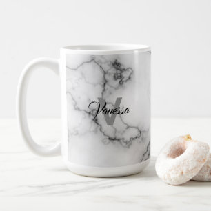 Marble Pattern Personalisation Coffee Mug