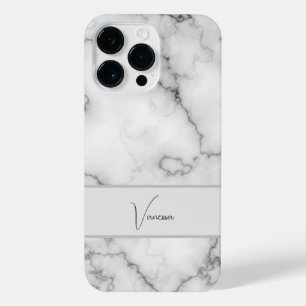 Marble Pattern Personalisation iPhone 14 Pro Max Case