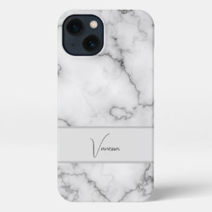Marble Pattern Personalisation iPhone 13 Case