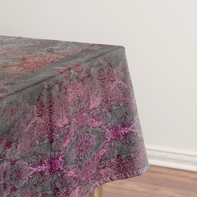 Marble pattern tablecloth (In Situ)