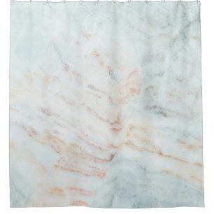 Marble pattern texture natural background. Interio Shower Curtain