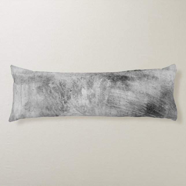 Marble Patterned Brushed Polyester Body Pillow (Front)