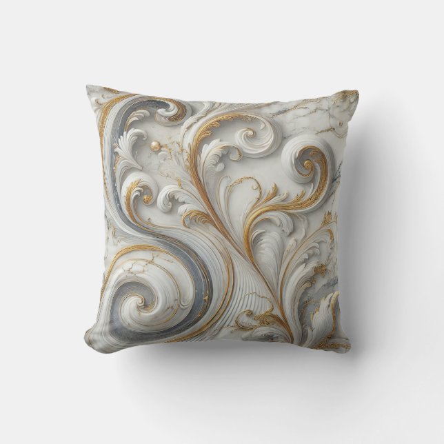 Marble Patterns Cushion (Front)