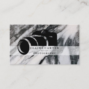 Marble   Photographer   Camera Logo Business Card
