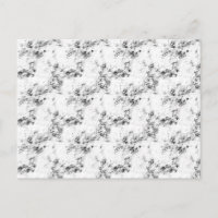 Marble Postcards | Black White Stone Pattern