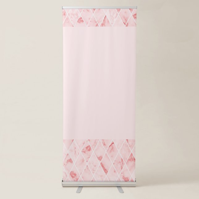 marble retractable banner (Front)