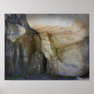 Marble Rock At Natural Bridge Nature Poster