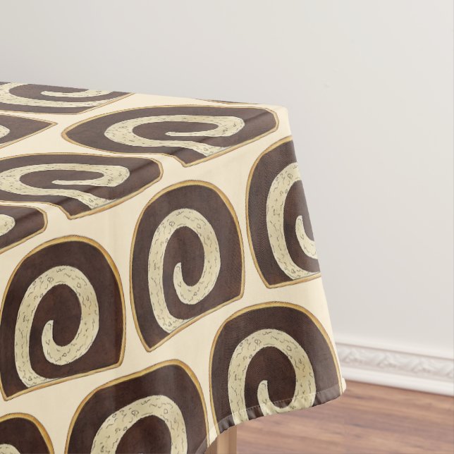 Marble Rye Bread Slice Jewish Bakery Baking Food Tablecloth (In Situ)