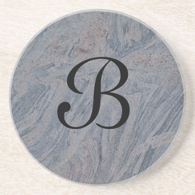 Marble Series--Gray coaster--1 of Many Colors Coaster (Front)