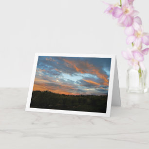 Marble Sky Landscape Card