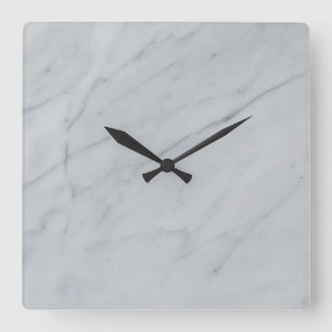 Marble Stone 10.75" Square Acrylic Wall Clock