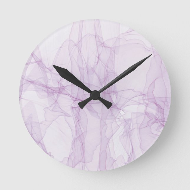 Marble Stone 8" Round Acrylic Wall Clock (Front)