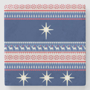 Marble Stone Coaster Christmas