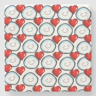 Marble Stone Coaster Christmas