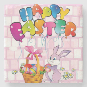 Marble Stone Coaster Easter