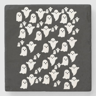 Marble Stone Coaster Halloween