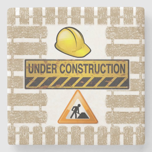 Marble Stone Coaster Under Construction (Front)