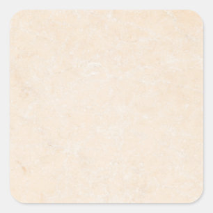 Marble Stone Cream Neutral Tile Background Blank Square Sticker