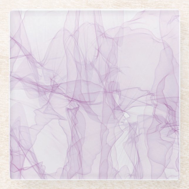 Marble Stone Glass Coaster (Front)