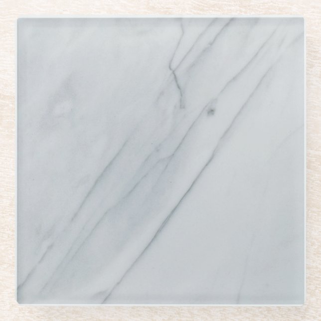 Marble Stone Glass Coaster (Front)
