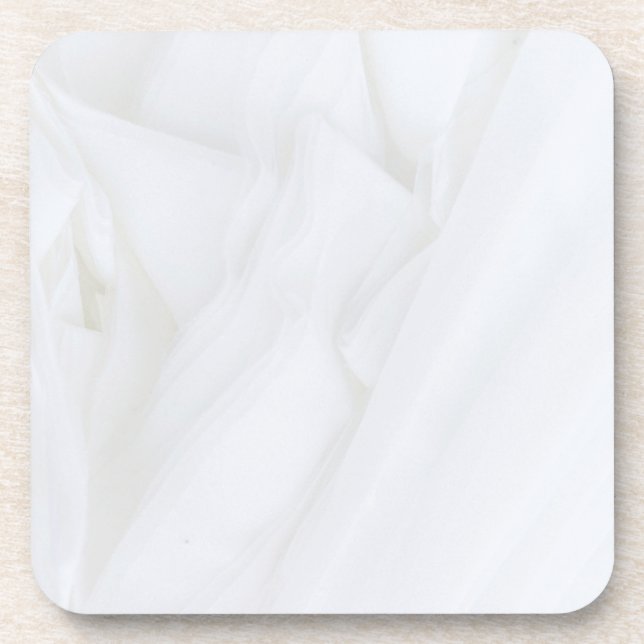 Marble Stone Hard Plastic coasters with cork back  (Front)