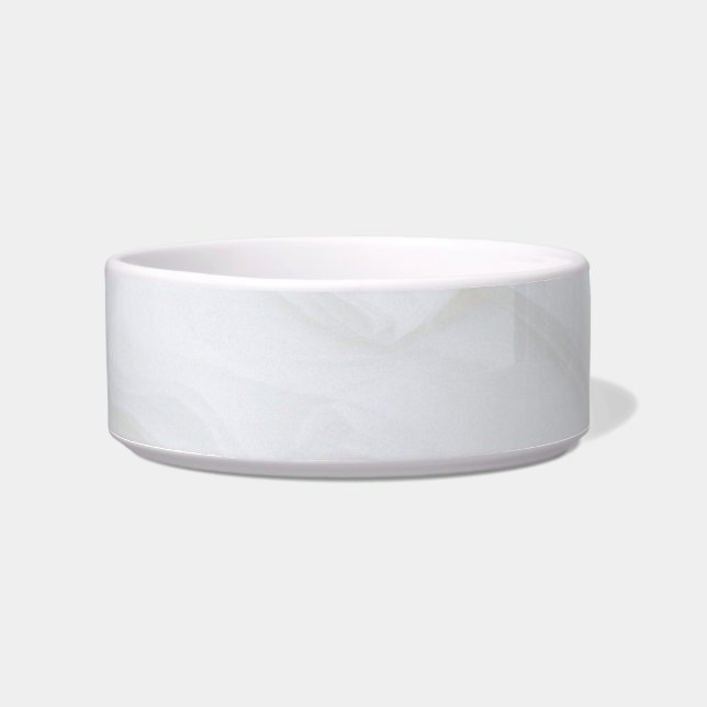 Marble Stone Medium Pet Bowl (Front)
