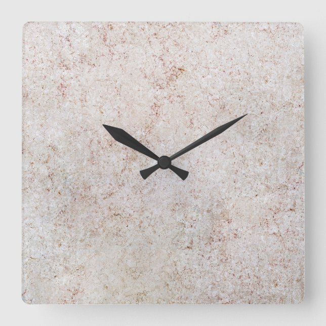 Marble Stone Pattern Acrylic Wall Clock (Front)