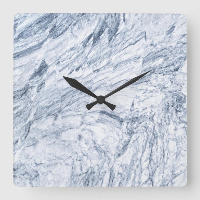 Marble Stone Pattern Acrylic Wall Clock (Front)