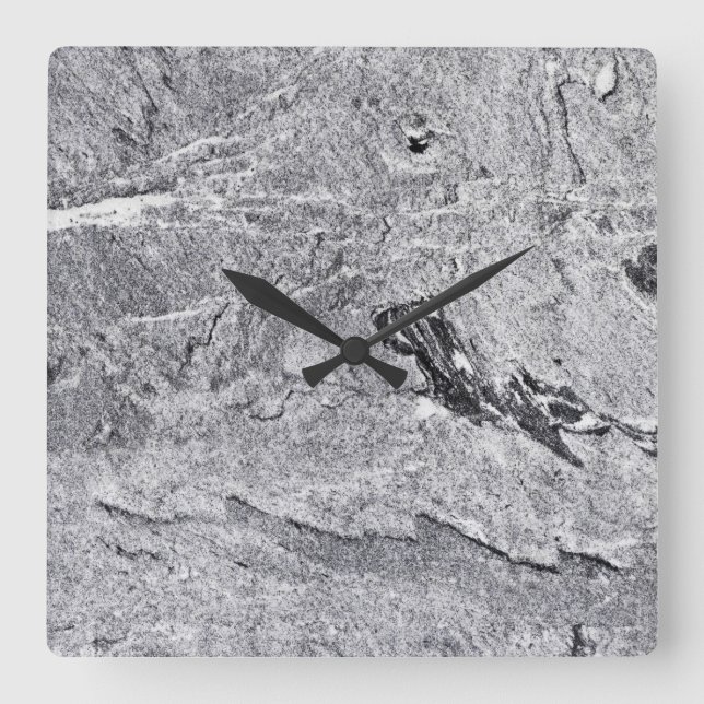 Marble Stone Pattern Acrylic Wall Clock (Front)