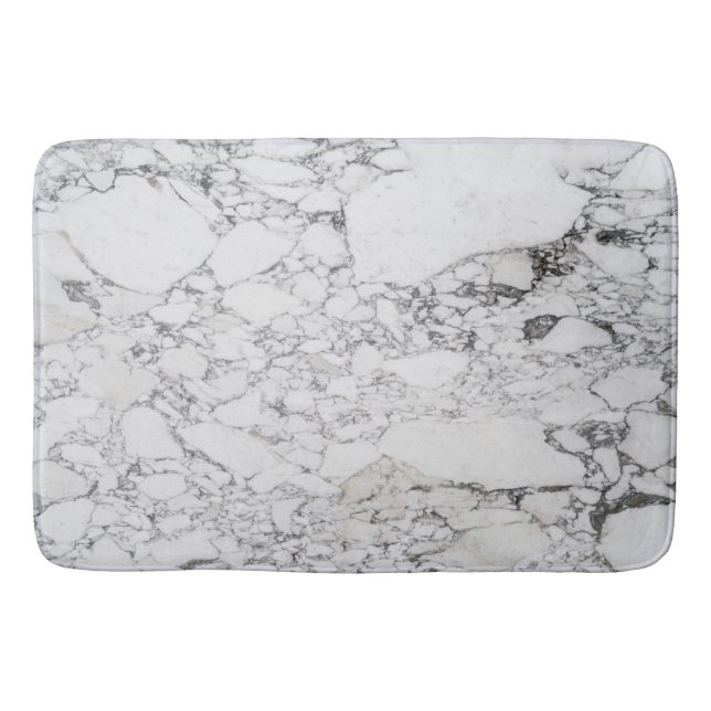 Marble Stone Pattern Bath Mat (Front)