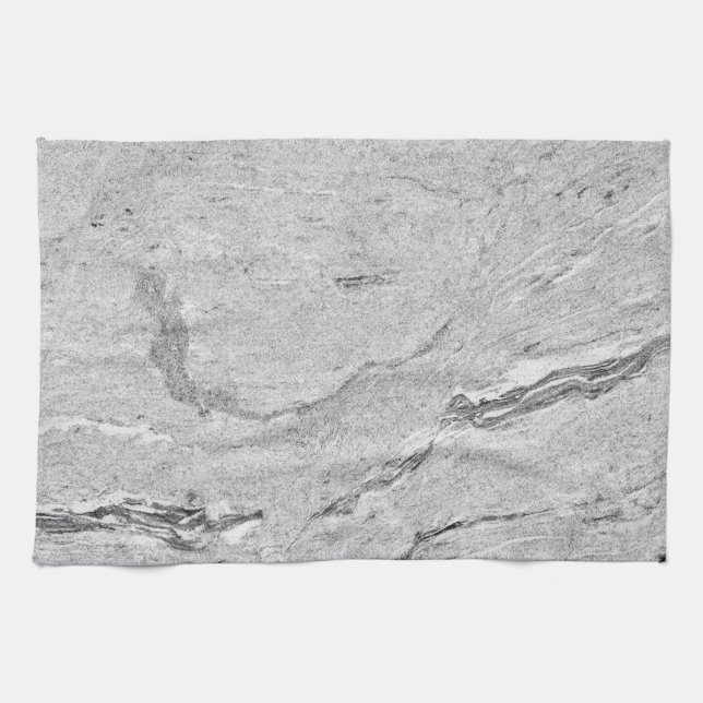 Marble Stone Pattern Kitchen Towel (Horizontal)