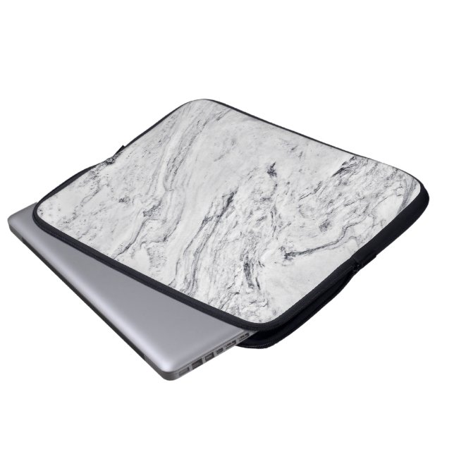 Marble Stone Pattern Laptop Sleeve (Front Bottom)