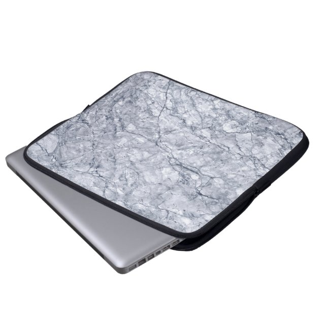 Marble Stone Pattern Laptop Sleeve (Front Bottom)